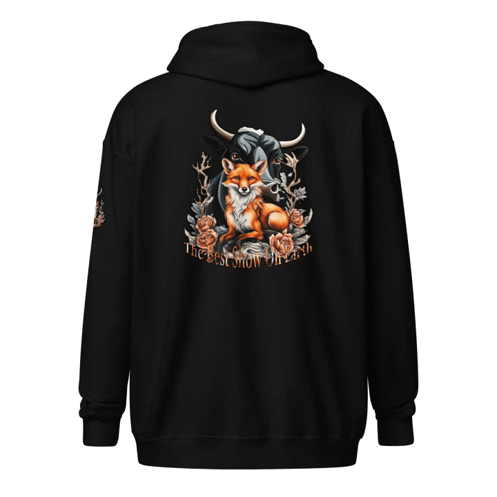 The Best Show On Earth Back Print Zipper Hoodie product image (1)