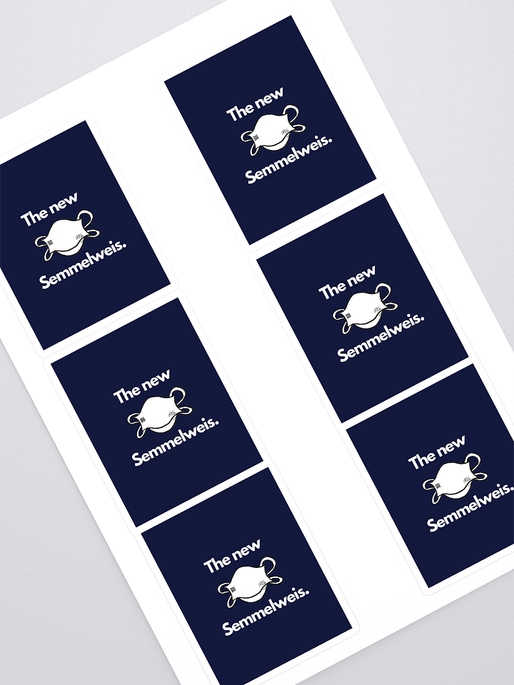 The New Semmelweis sticker 6 pack product image (1)
