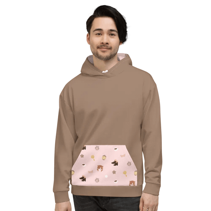 Lovely Pattern Canvas Recycled Hoodie product image (2)