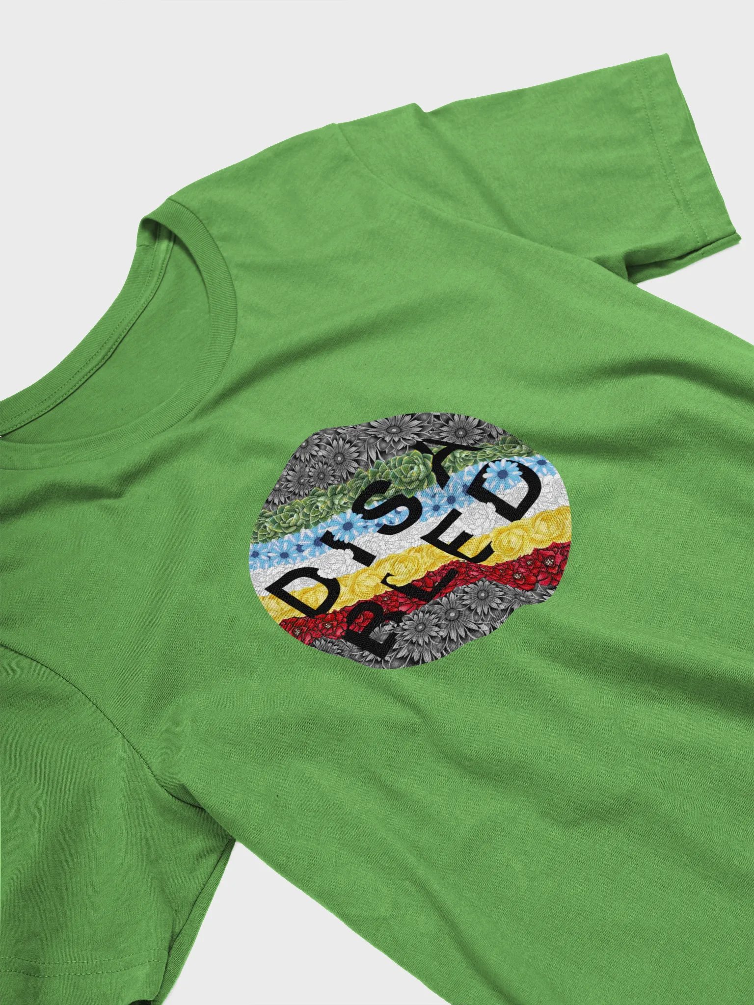 floral disabled t-shirt product image (3)