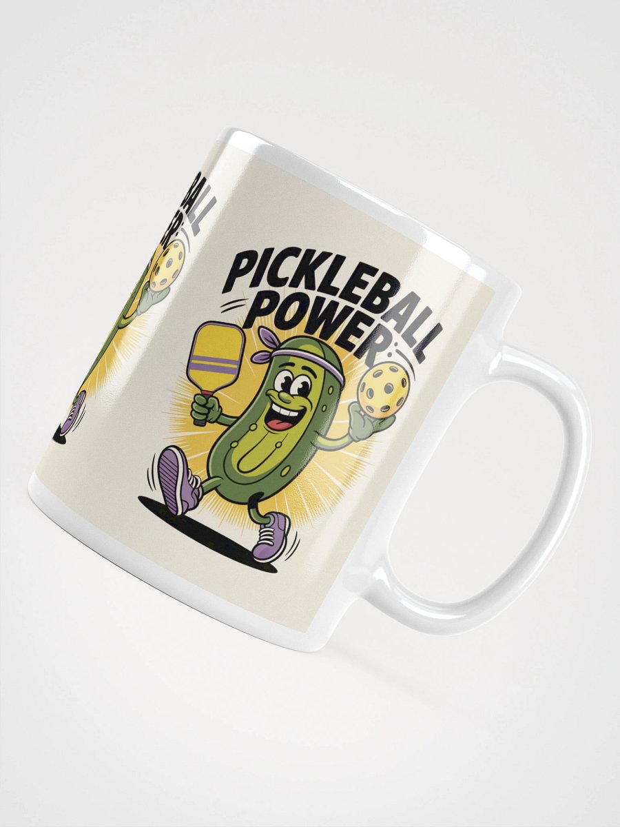 Pickleball Power Mug – Fun Pickle Character Design 11oz, 15oz, 20oz product image (10)