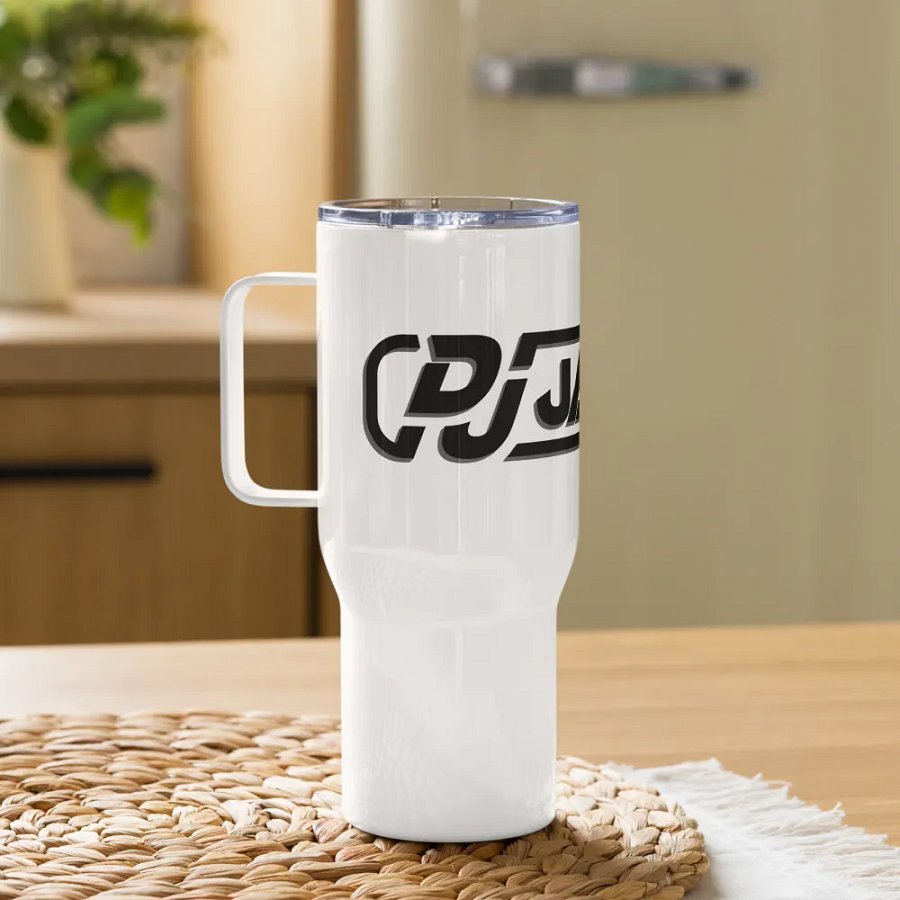 Dj JayCan Travel Mug with a Handle White product image (10)