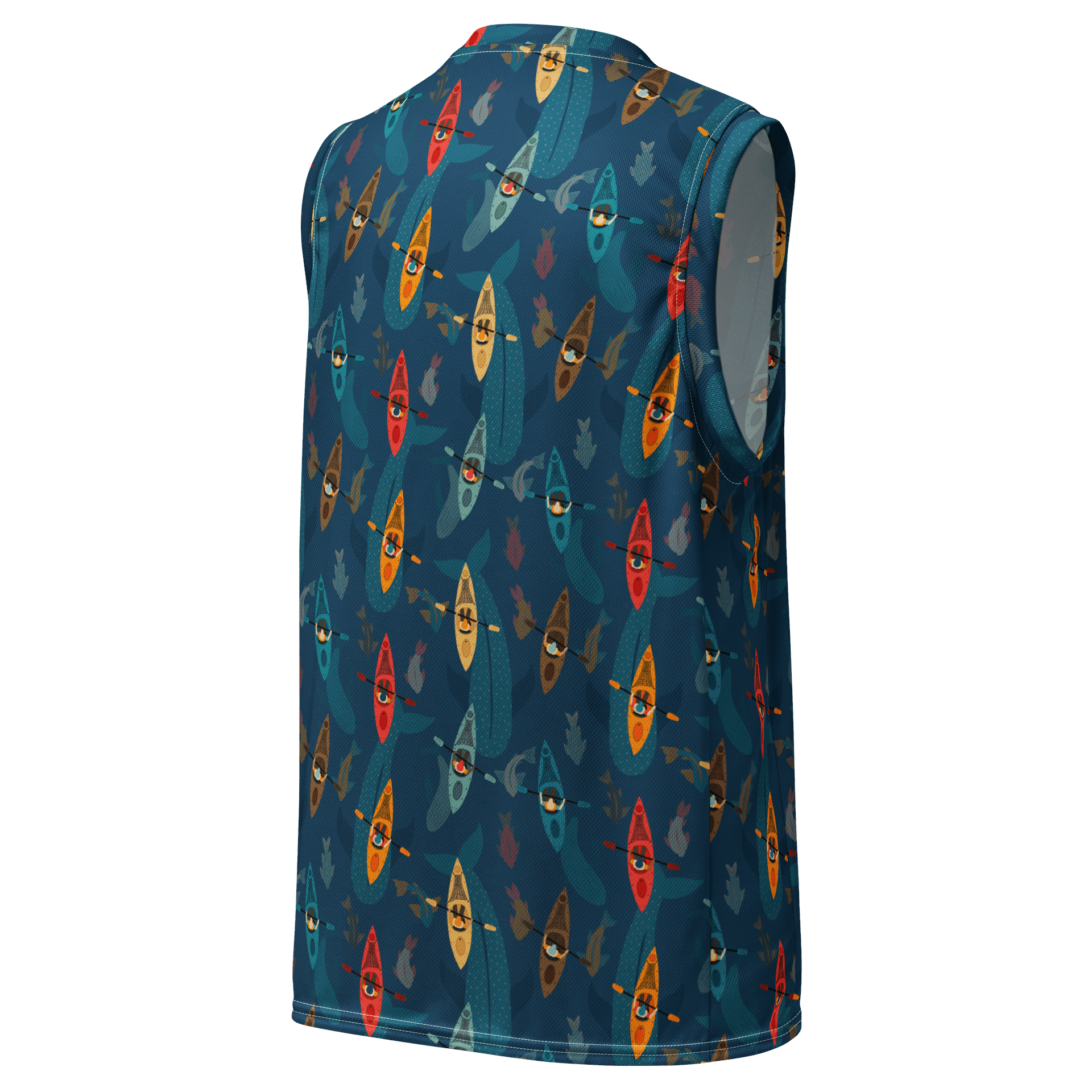 All Over Unisex Basketball Jersey product image (3)