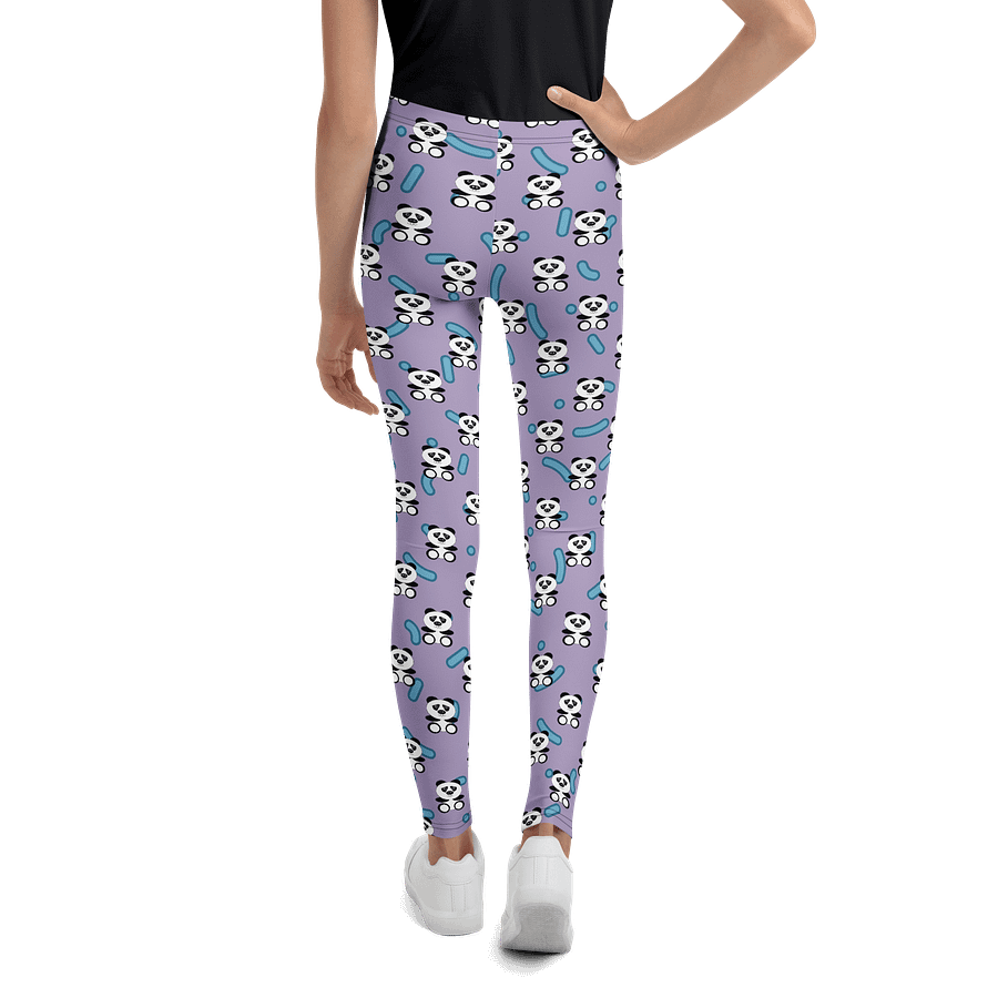 Bamboo Panda Dreams Youth Leggings product image (3)