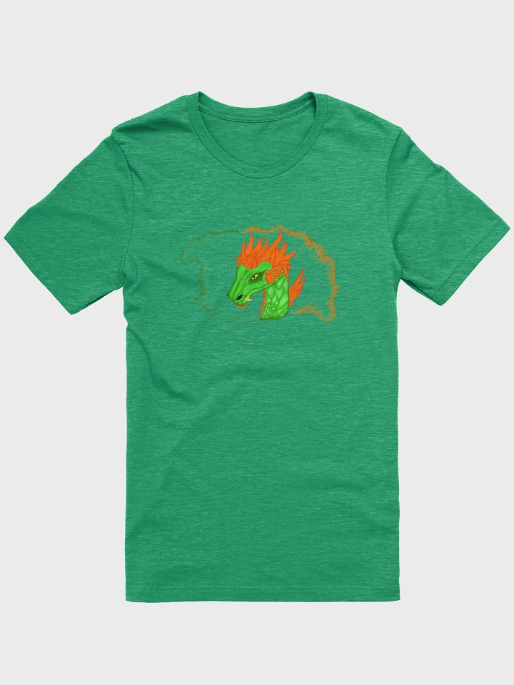 Fiery Dragon Head Stylized T-Shirt product image (1)