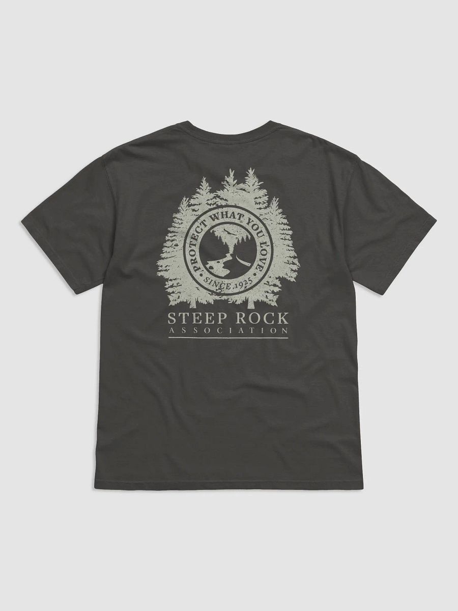 Steep Rock t-shirt (light green logo) product image (4)