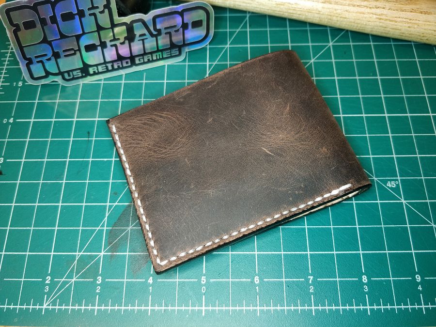 Dark Brown Billfold Wallet V4.0 0A product image (2)