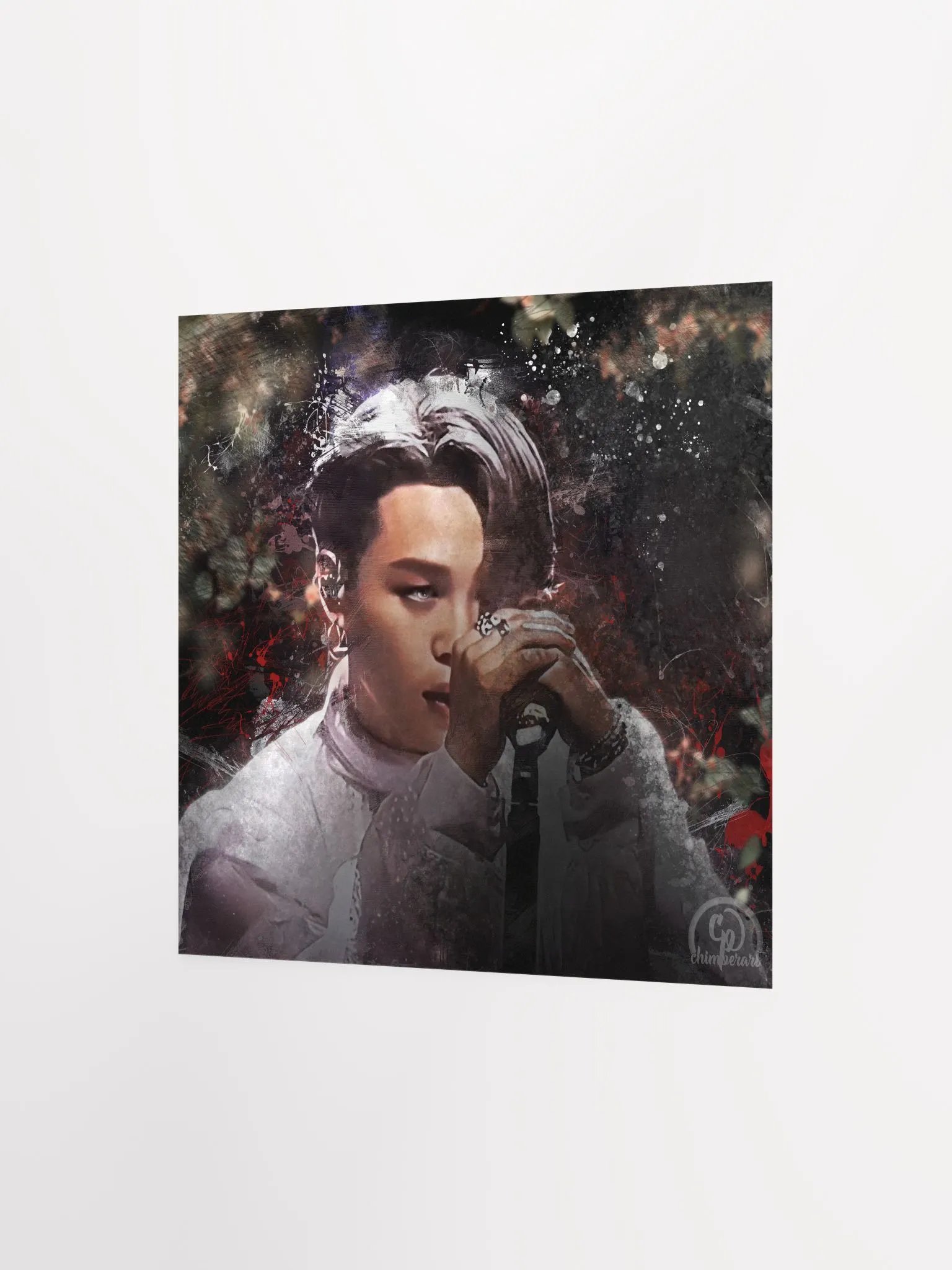 BTS - Jimin Our Angel Print (Unframed) - Designed by ChimberArt product image (8)