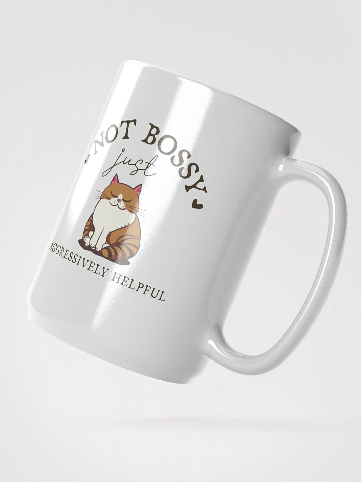 Aggressively Helpful Cat Mug product image (2)