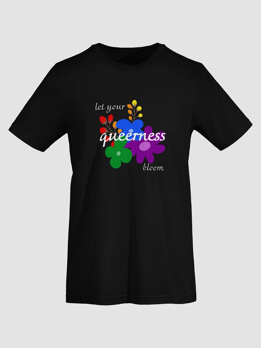 let your queerness bloom t-shirt product image (7)