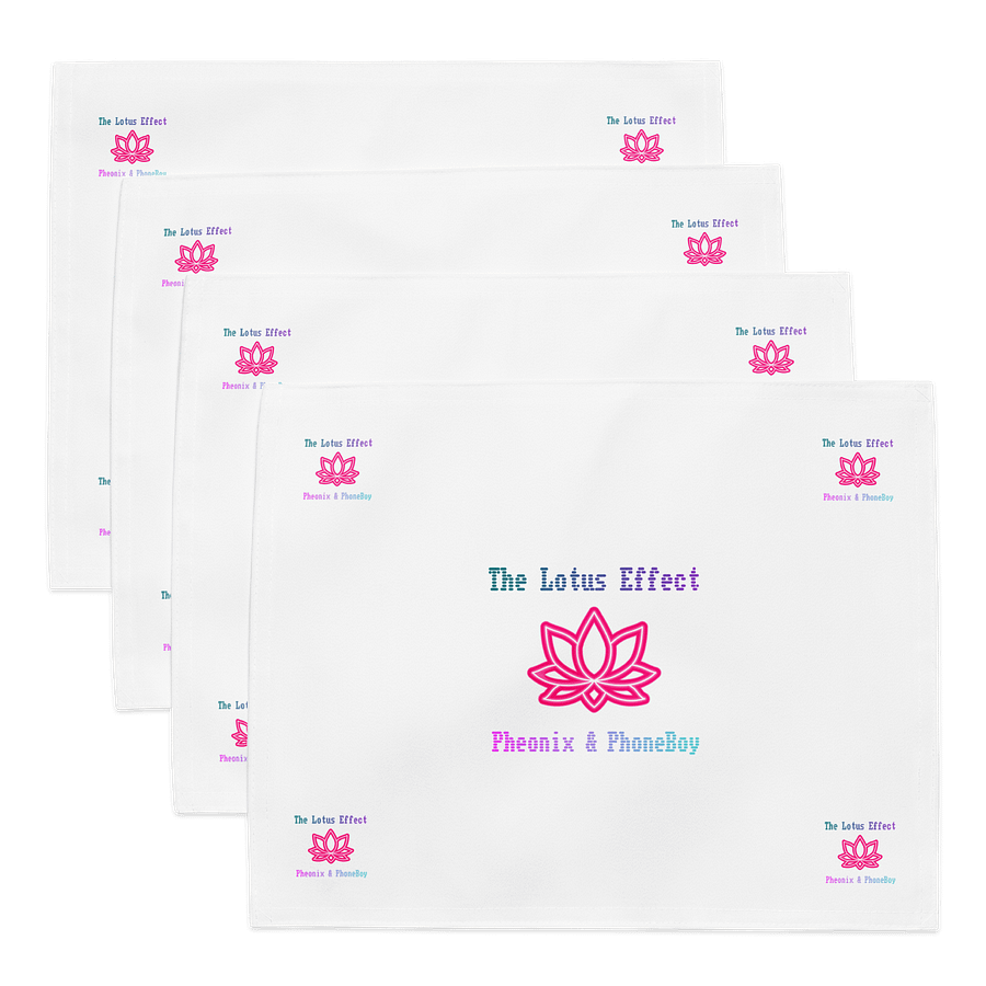 Lotus Effect Logo Place Mats product image (1)