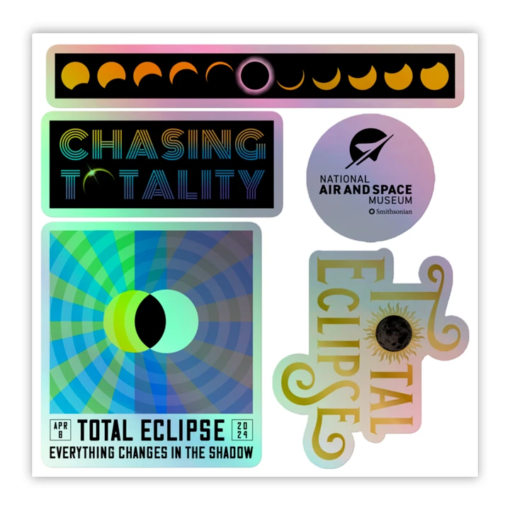 Total Eclipse Sticker Sheet Image 1