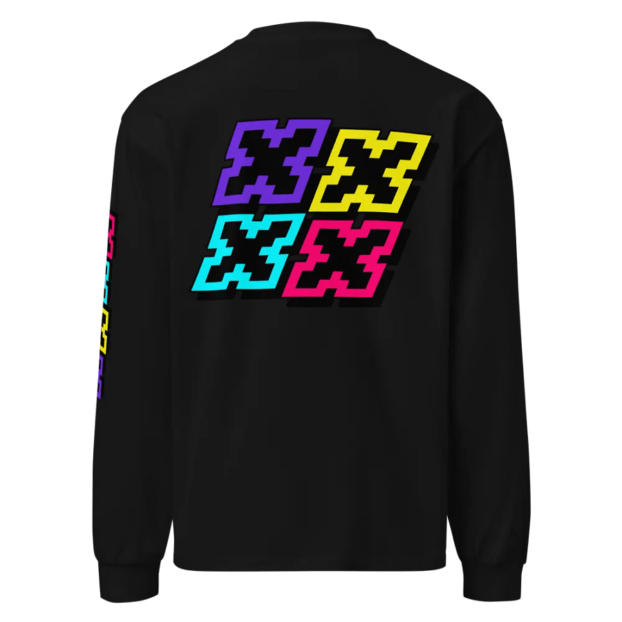 Prxss Thx Bxttxn! Premium Long-Sleeve product image (7)