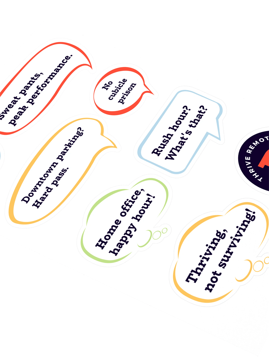 Thrive Remotely Snarky Stickers product image (2)