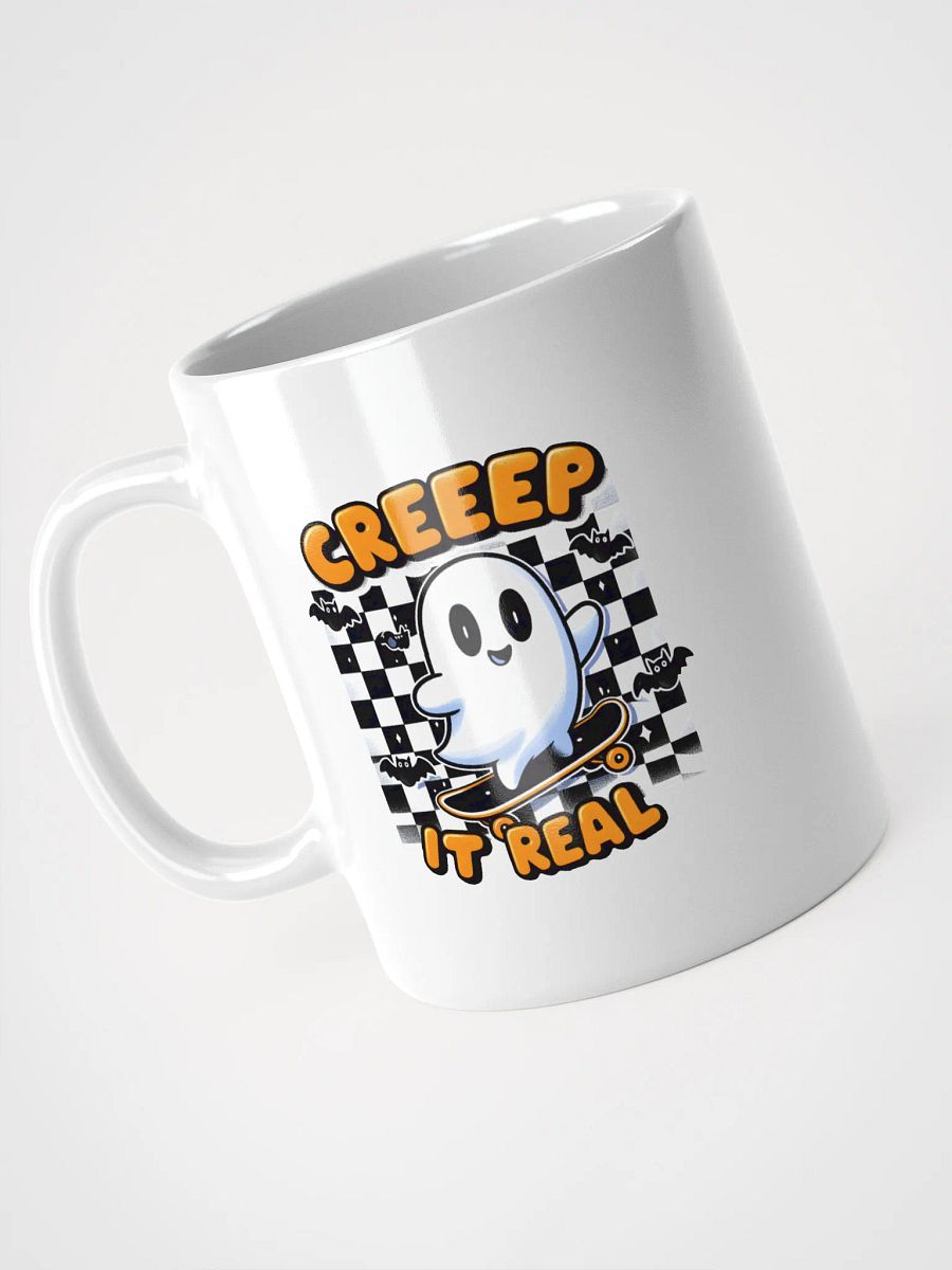 Creep it Real Skateboard Ghost Coffee Mug product image (7)