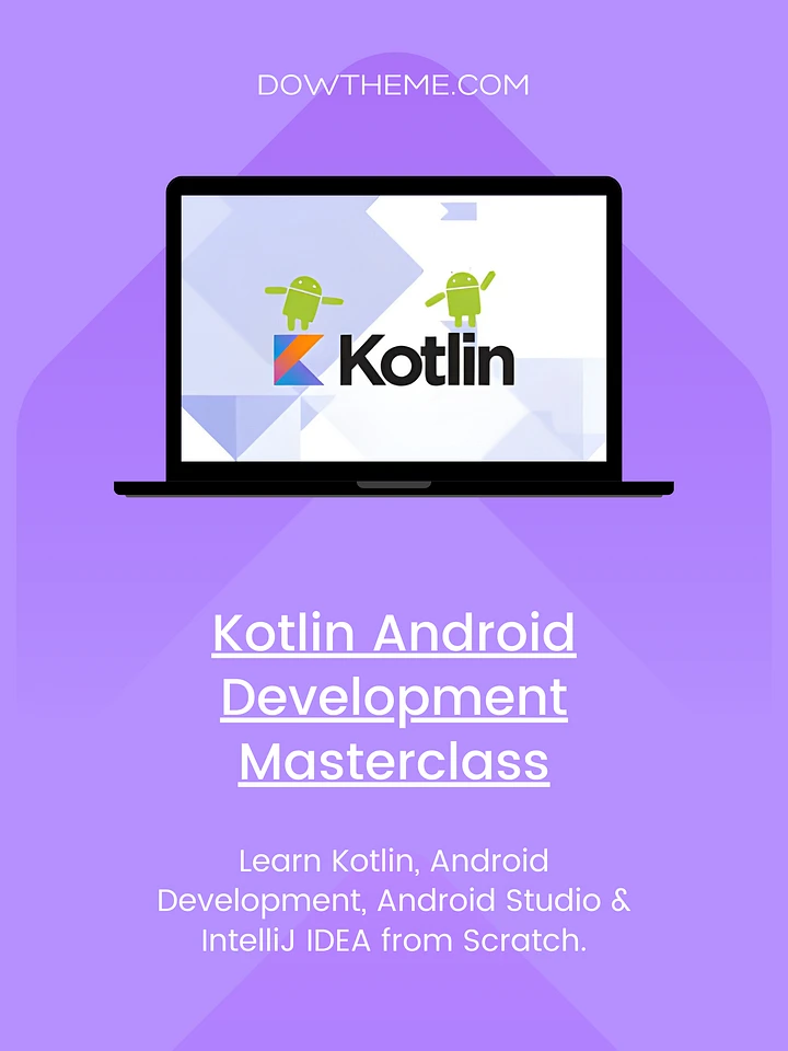 Kotlin Android Development Masterclass product image (1)