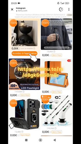 O €. Sur temu https://temu.to/m/u8gk6w68m8r

Profitez vite, 0 € livraison gratuite avec mon code 

#temu #temufinds #temukangen