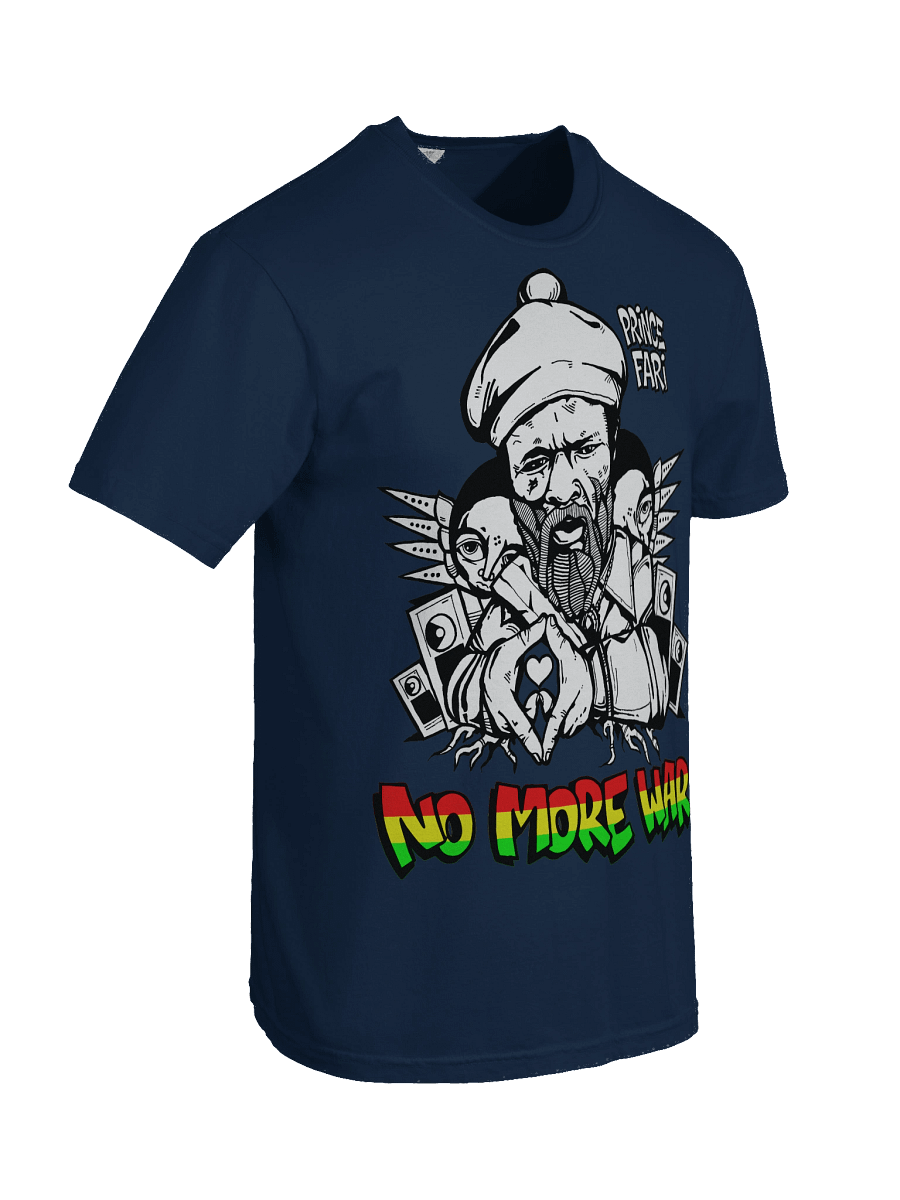 Prince Far I T-Shirt by RasTerms37 (Blue / Red Gold Green / Premium) product image (5)