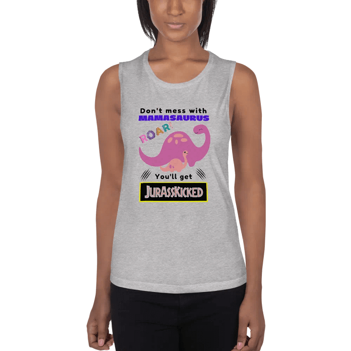 MAMASAURUS Roar Women's Flowy Tank product image (2)