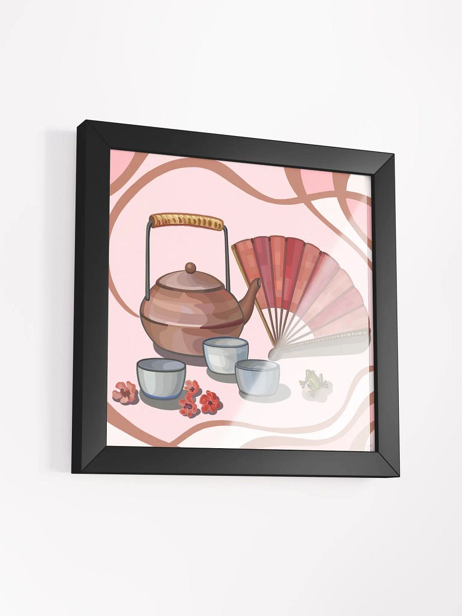Tranquil Teatime Framed Poster - Coffee Shop No. 8 product image (39)