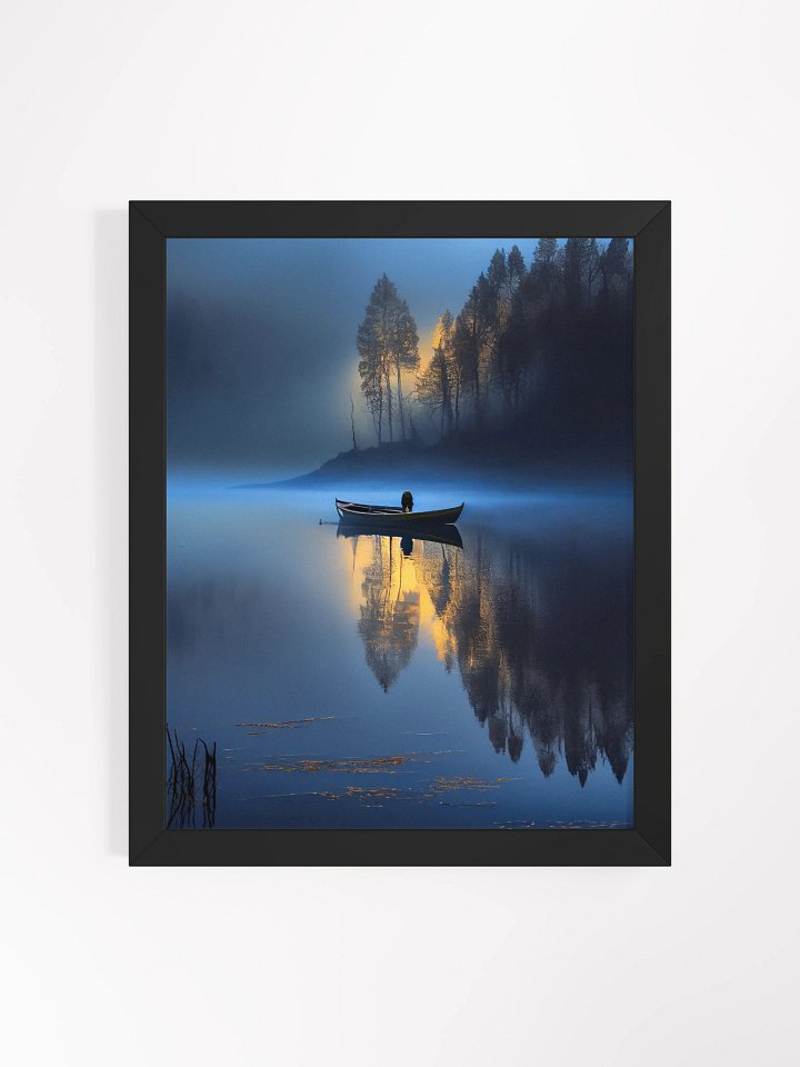 Misty Morning Glow Framed Matte Wall Art Canvas product image (2)