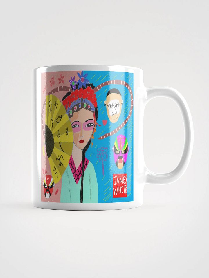 White Glossy Mug: opera product image (2)