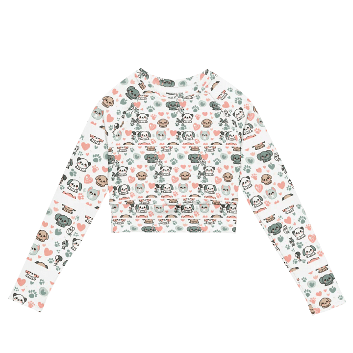 Whimsical Wonderland Recycled Crop Top product image (2)
