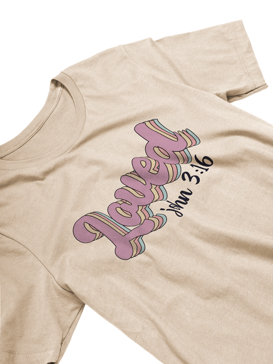 Loved (John 3:16) T-Shirt product image (4)