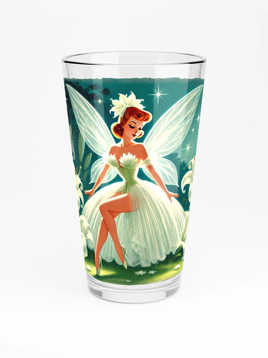 Enchanted Lily Fairy 16 oz Glass - Fairytale Glassware product image (3)