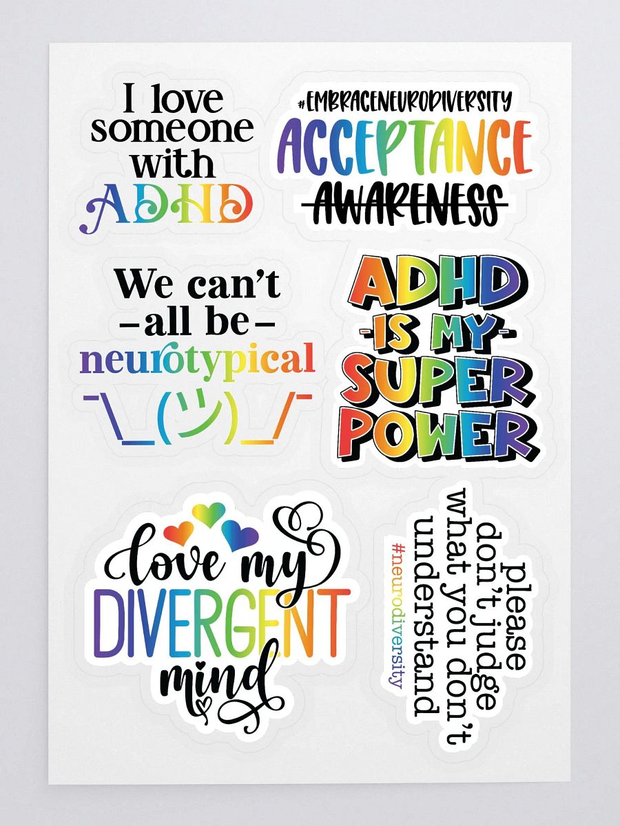 ADHD Stickers product image (3)
