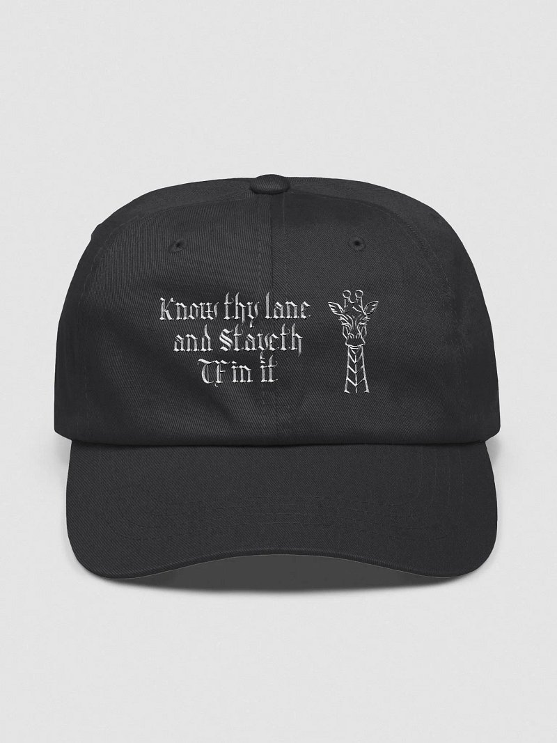 Know thy lane Dad Hat