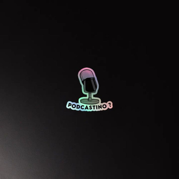 Podcastino - Sticker Olografico product image (4)