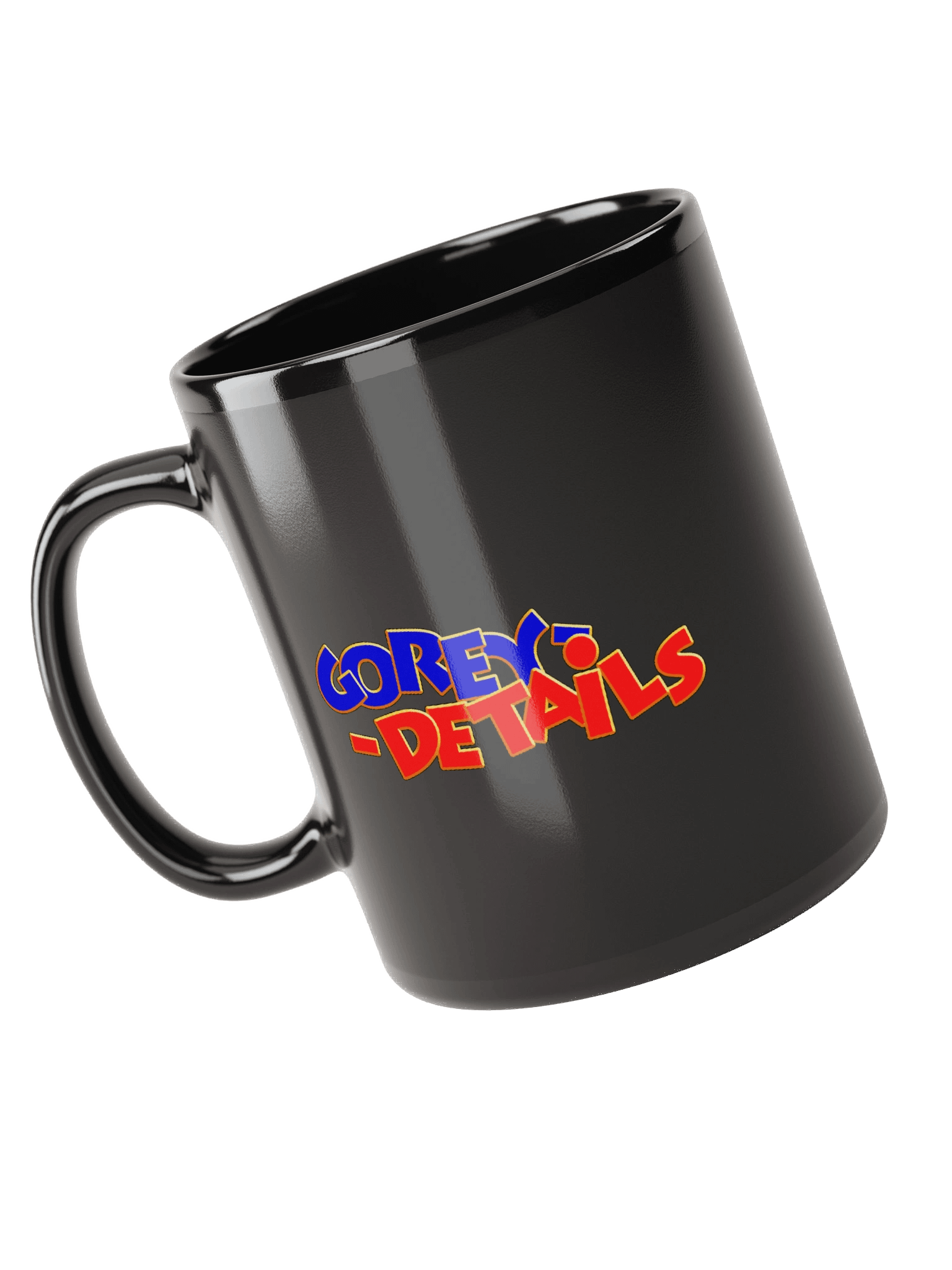 Bear and Bird - Black Glossy Mug product image (5)