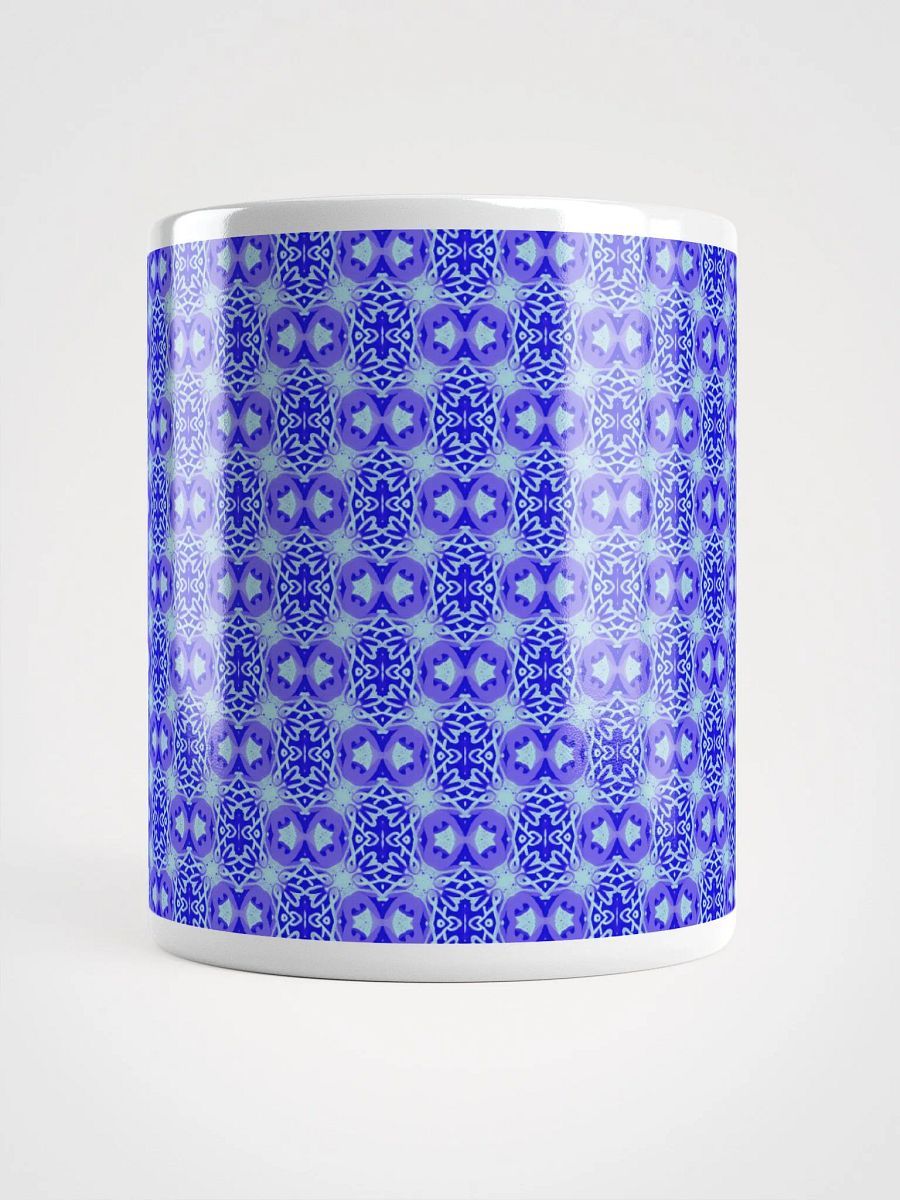 Blue & Purple Seamless Pattern Ceramic Mug product image (5)