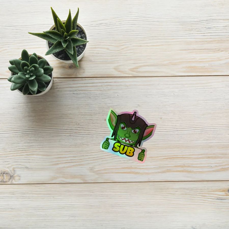 Sub Holographic Sticker product image (10)