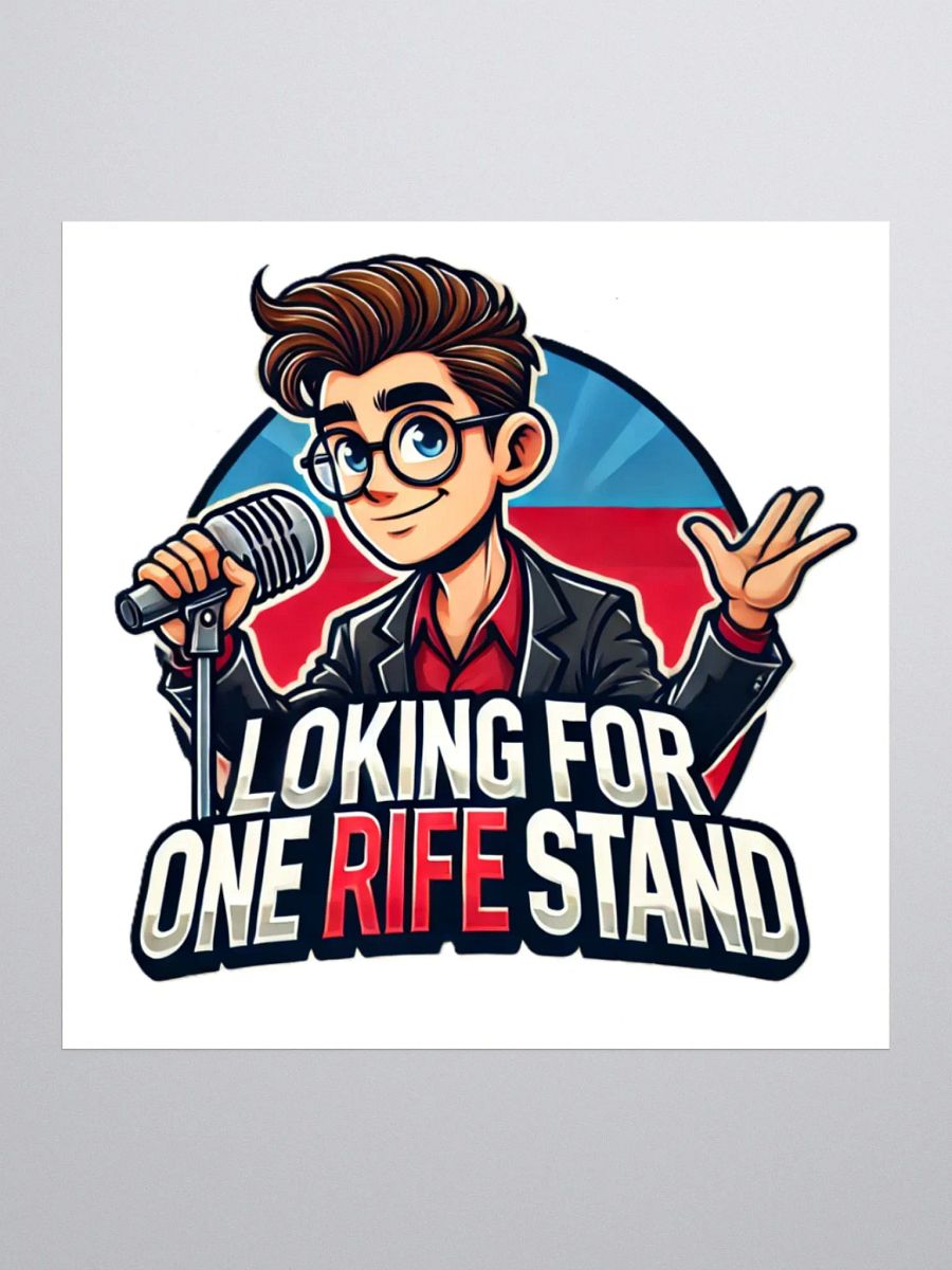 Looking For A One Rife Stand Fan Sticker #3 product image (1)