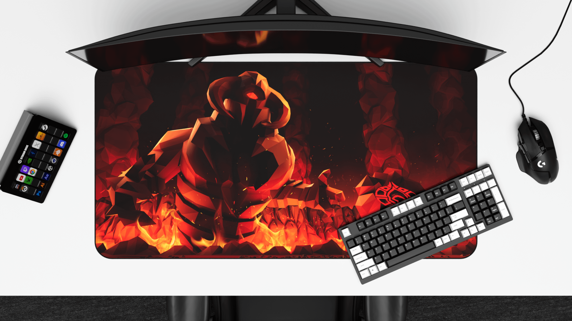 TzKal-Zuk | Large 3D Desk Mat product image (3)