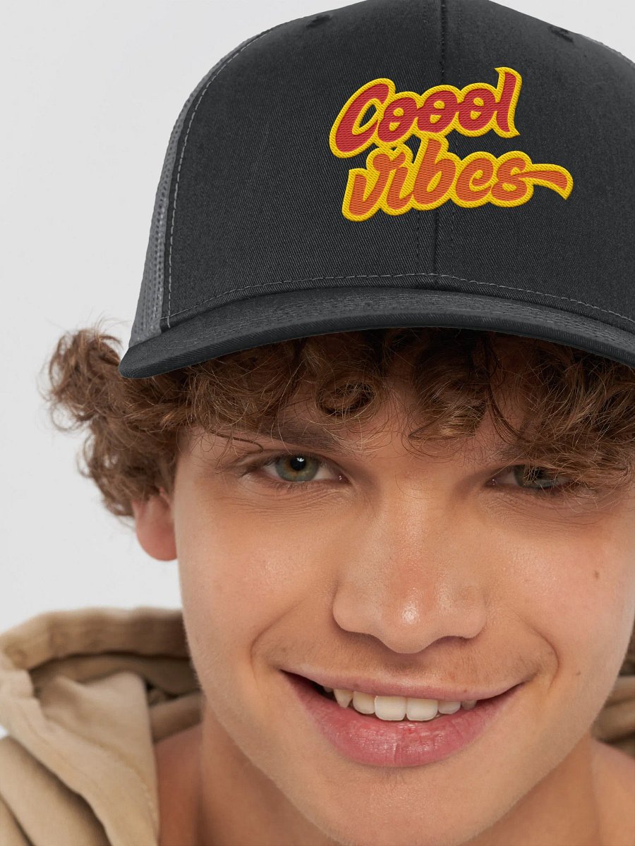 Vibrant Coool Vibes Trucker Hat product image (62)
