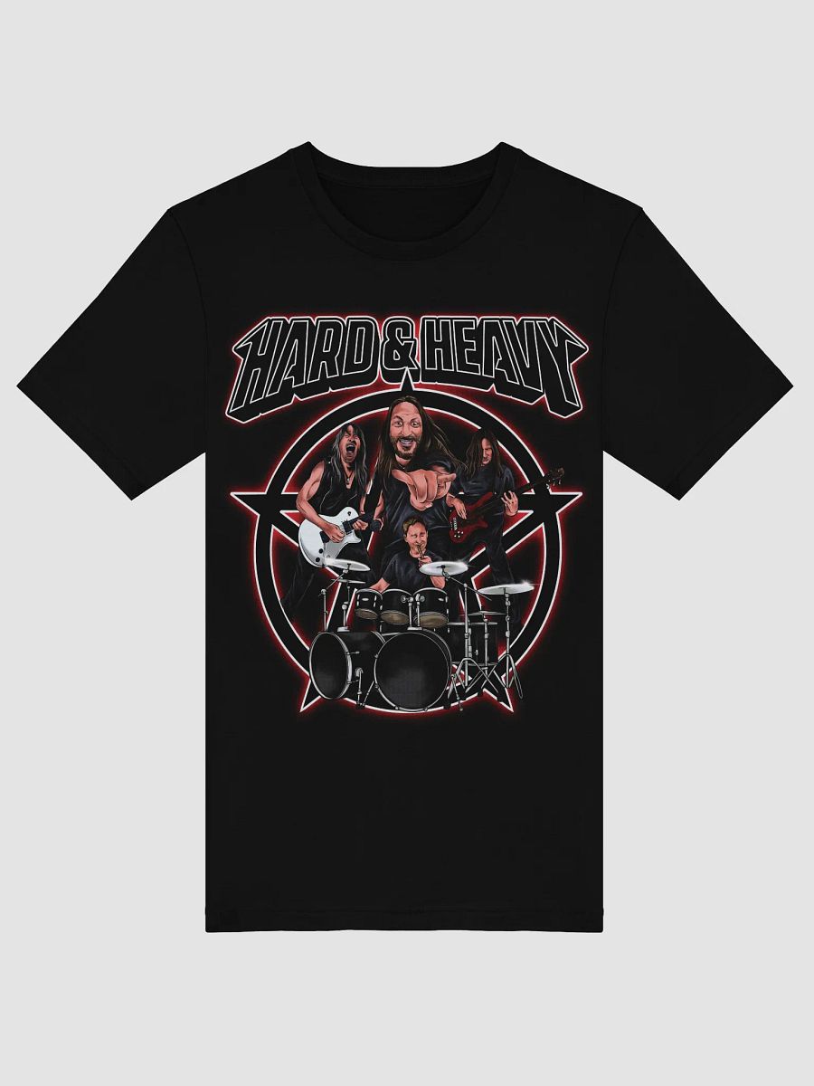 Hard & Heavy Illustration T-Shirt product image (5)