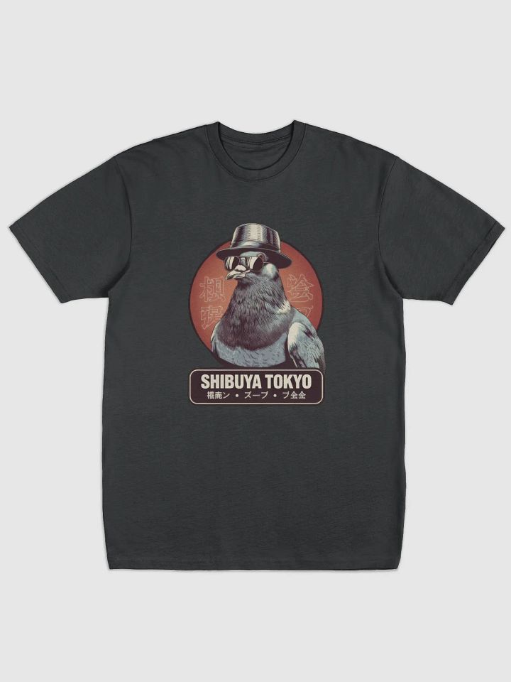 Shibuya Pigeon Cool Cotton Heritage Men's Premium Heavyweight Tee product image (1)