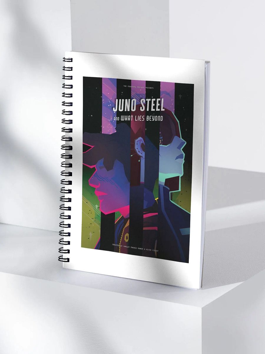Juno Steel and What Lies Beyond (Part 3) Spiral Notebook product image (4)