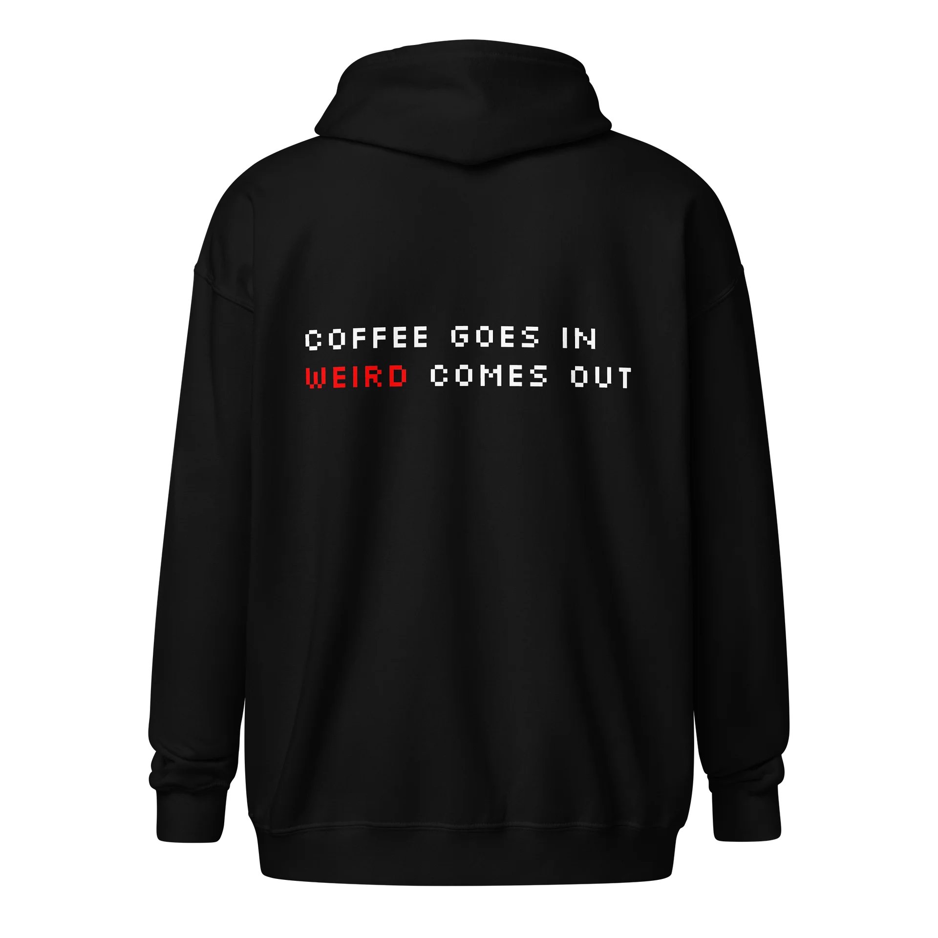 coffee hoodie, red product image (2)
