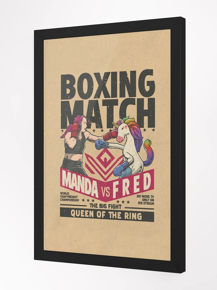 Manda vs Fred Wall Decor product image (2)