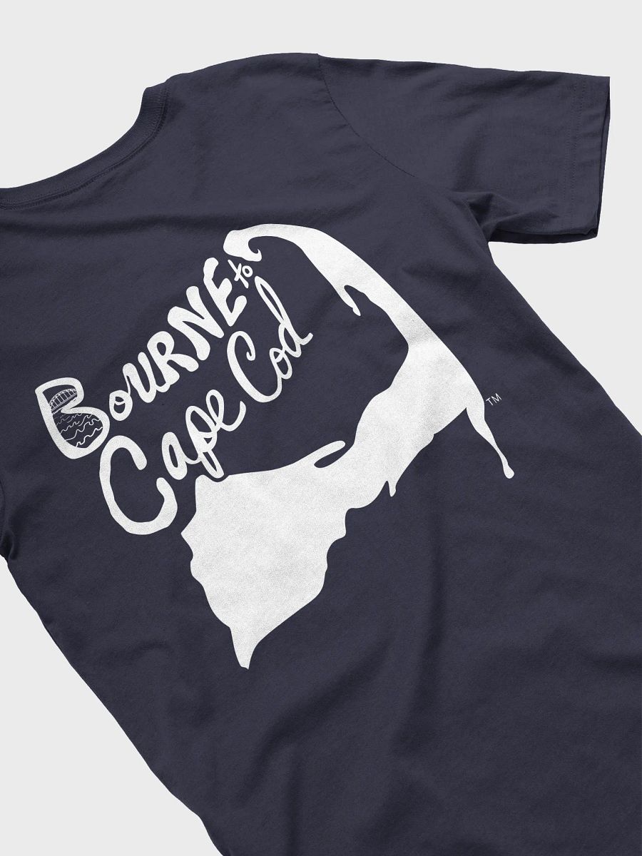 Women's | BOURNE to Cape Cod™ | Supersoft T-Shirt by Bella+Canvas | White Logo on Neutral Colors product image (35)