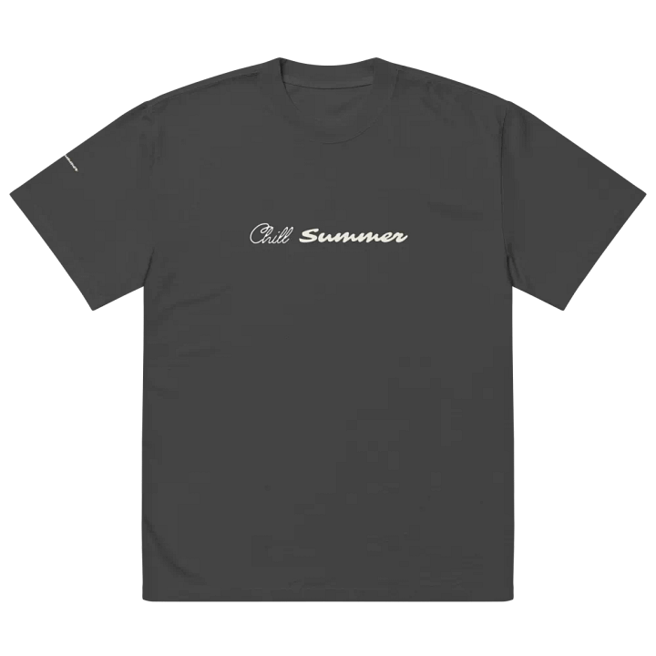 Swirl of Nostalgia Oversized Tee Chill Summer product image (1)