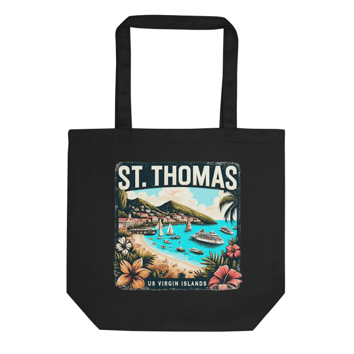 St Thomas Memories: US Virgin Islands Tote Bag product image (1)