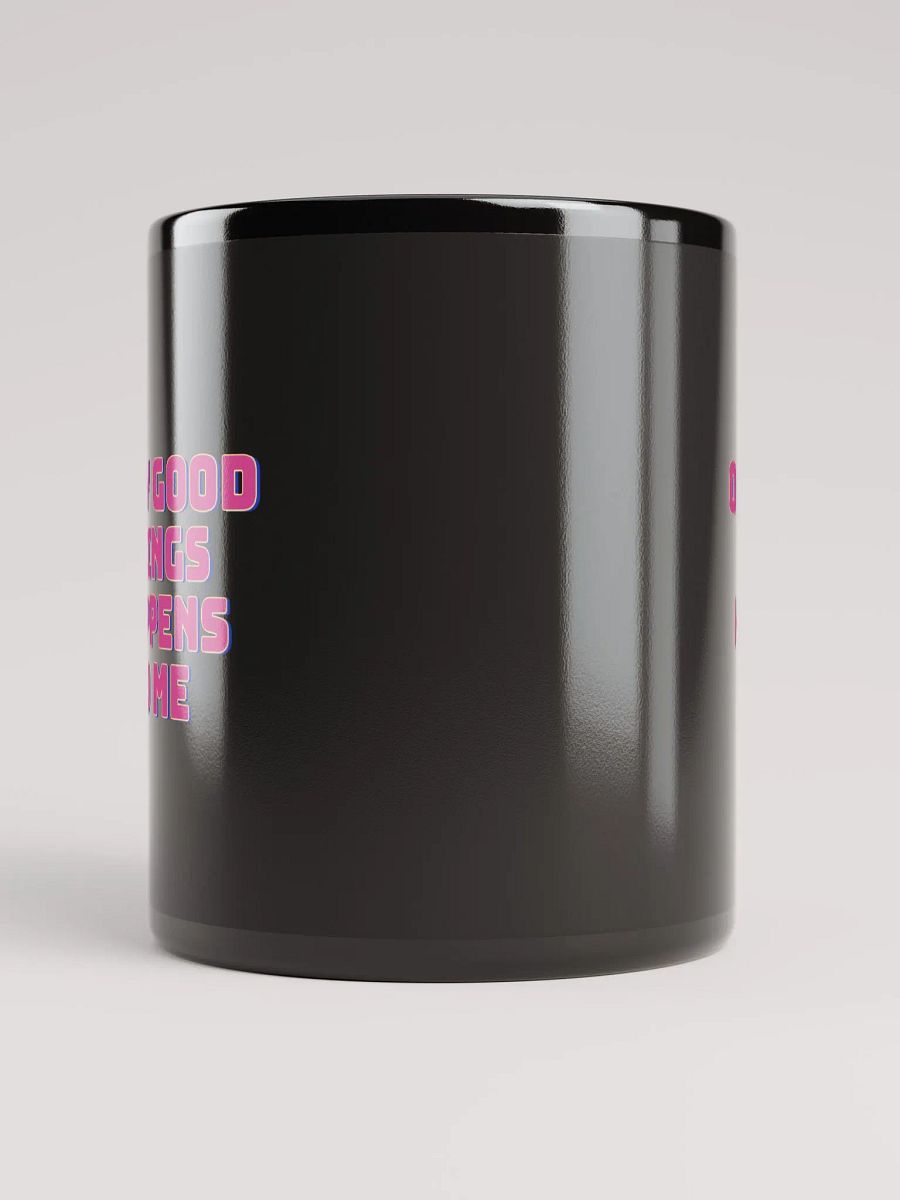 Good Things Manifestation Black Glossy Mug product image (9)