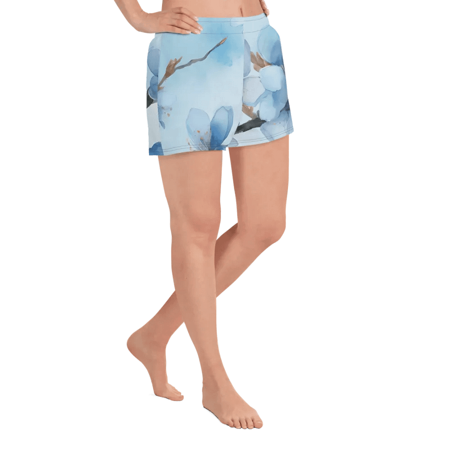 Serene Blossom Dreams Athletic Shorts product image (3)