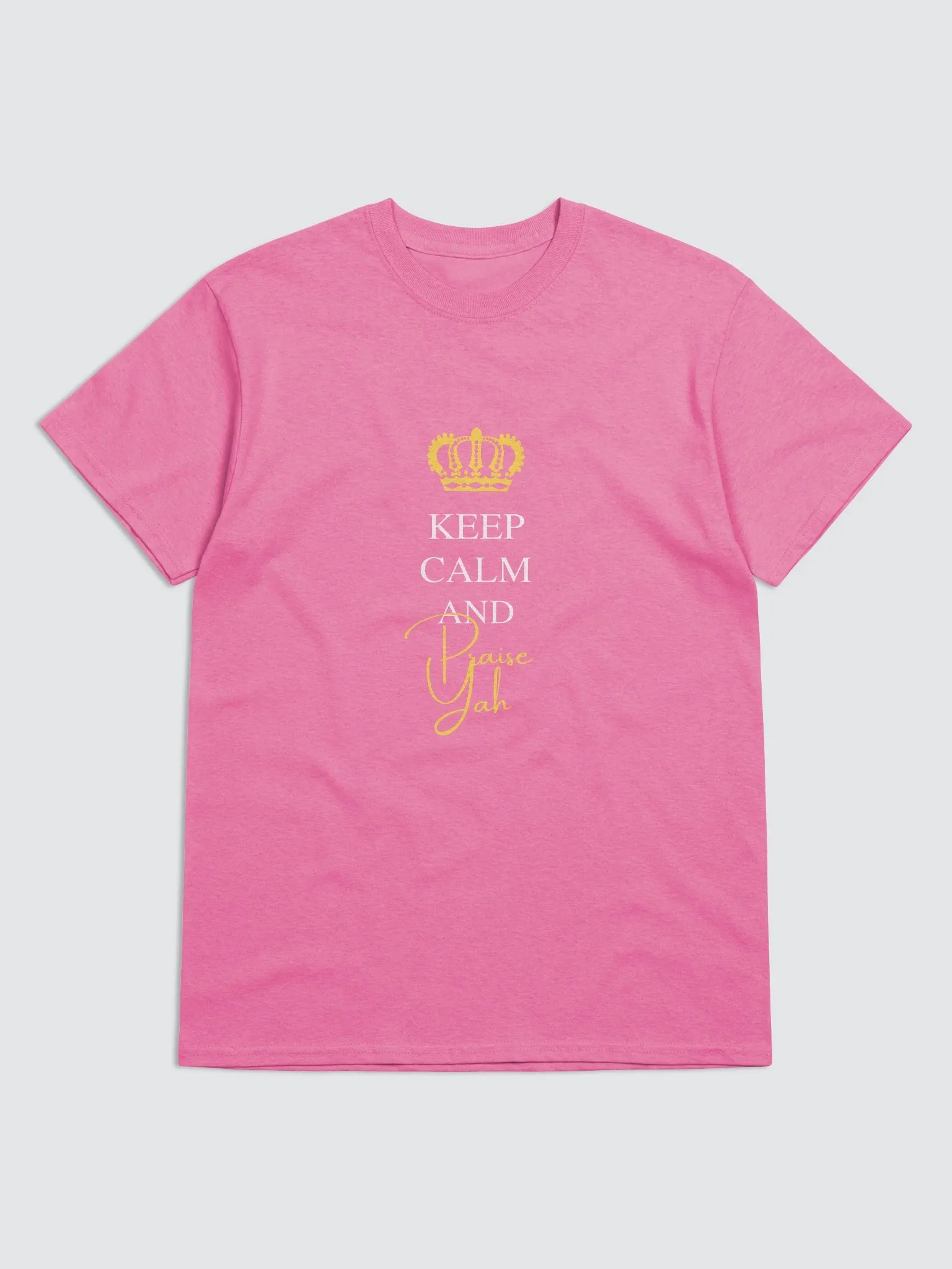 Keep Calm And Praise Yah | T-Shirt Female product image (1)