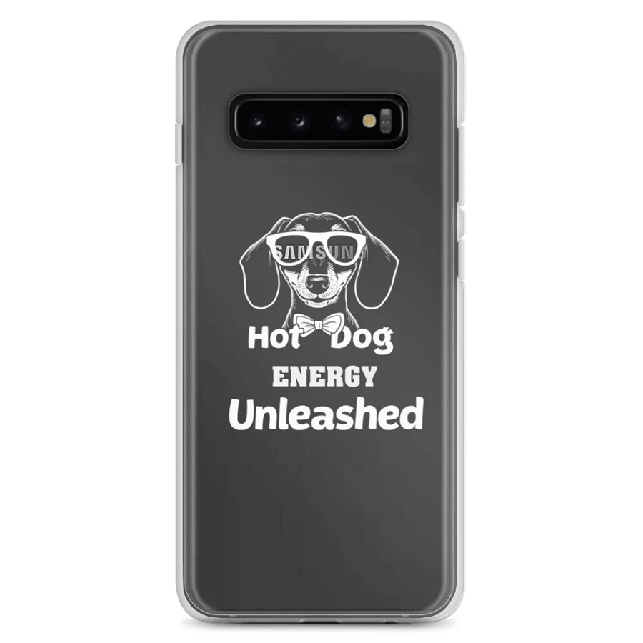 Hot Dog Energy Unleashed Samsung® Clear Case product image (2)